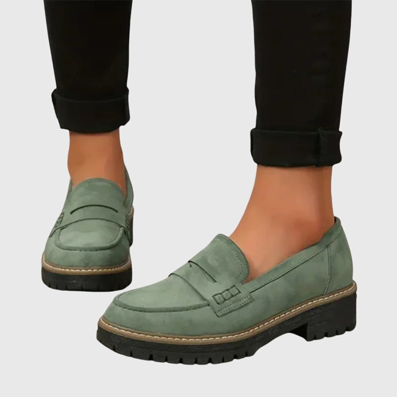 Victoria | Timeless Suede Loafers