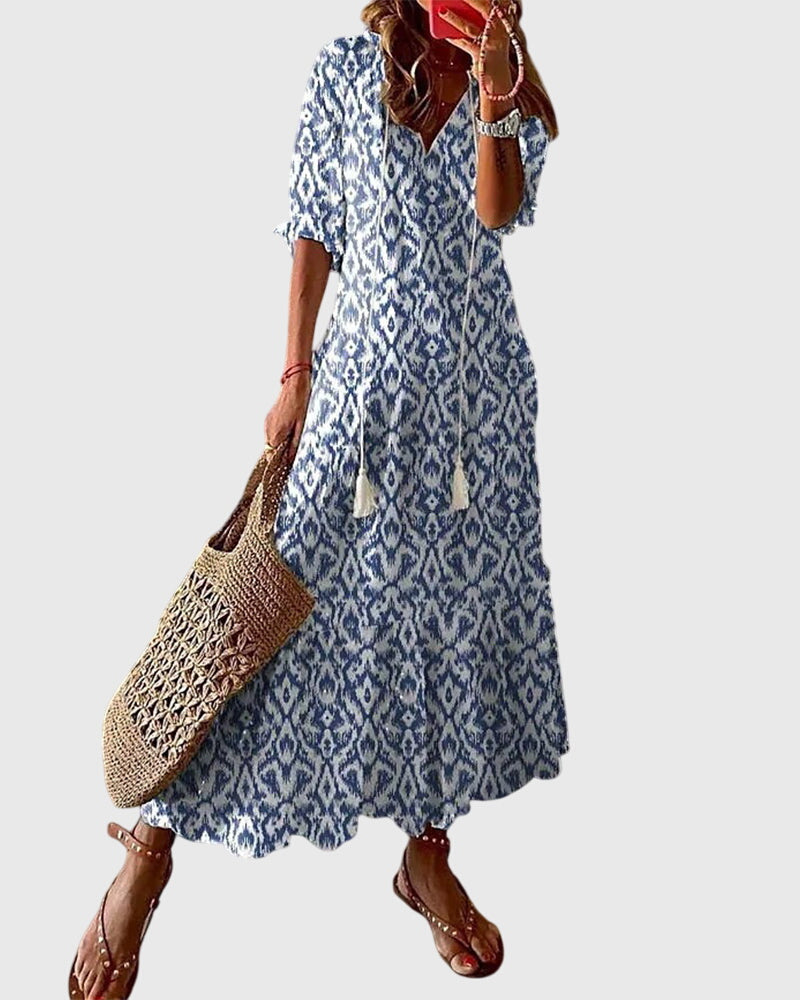Victoria | Boho Vintage Summer Dress