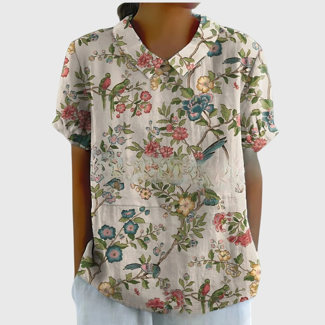 Victoria | Floral Blouse