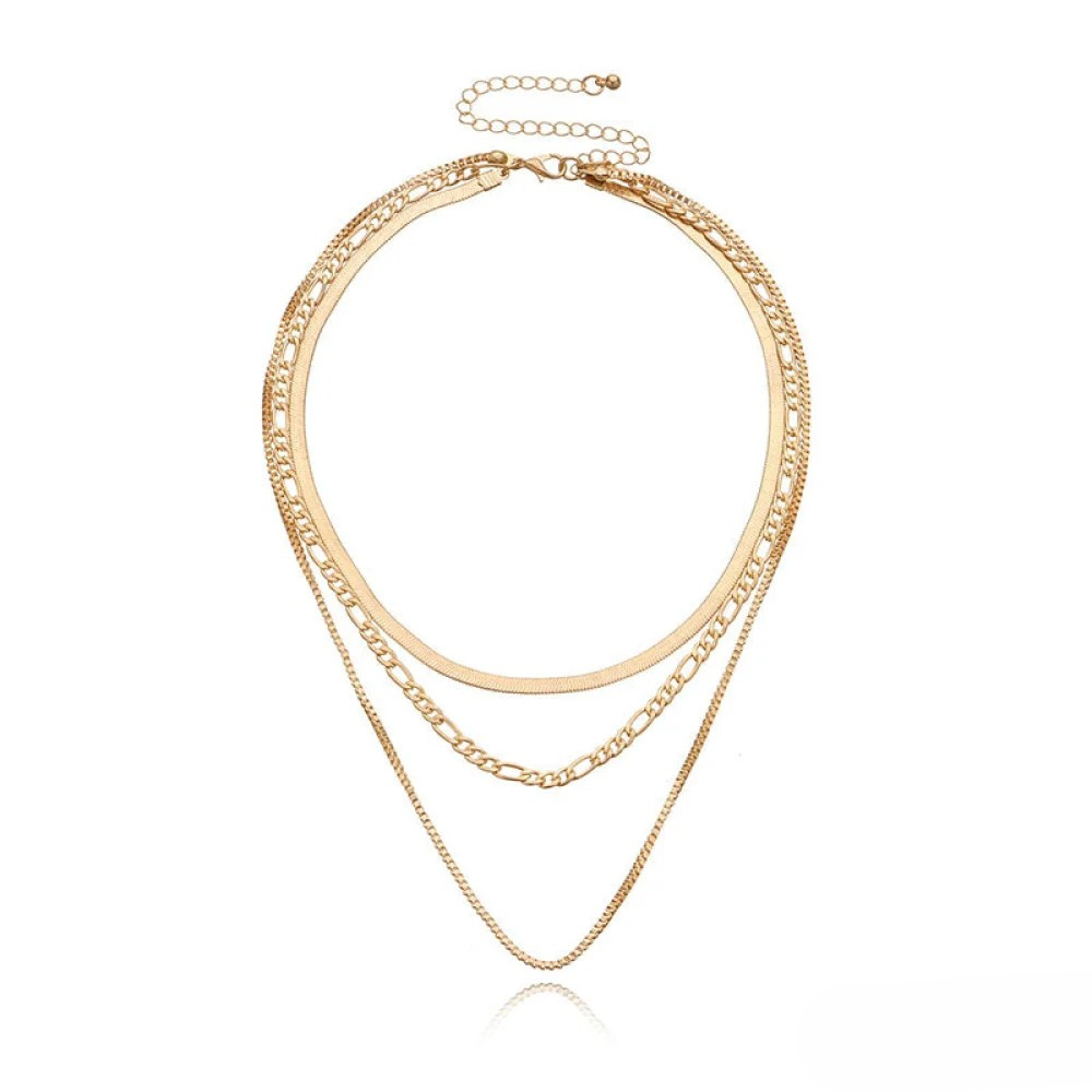 Victoria | Vintage 3-Piece Layered Necklace