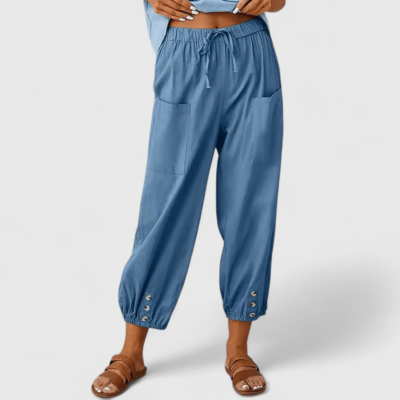 Victoria | Sophisticated Wide-Leg Trousers