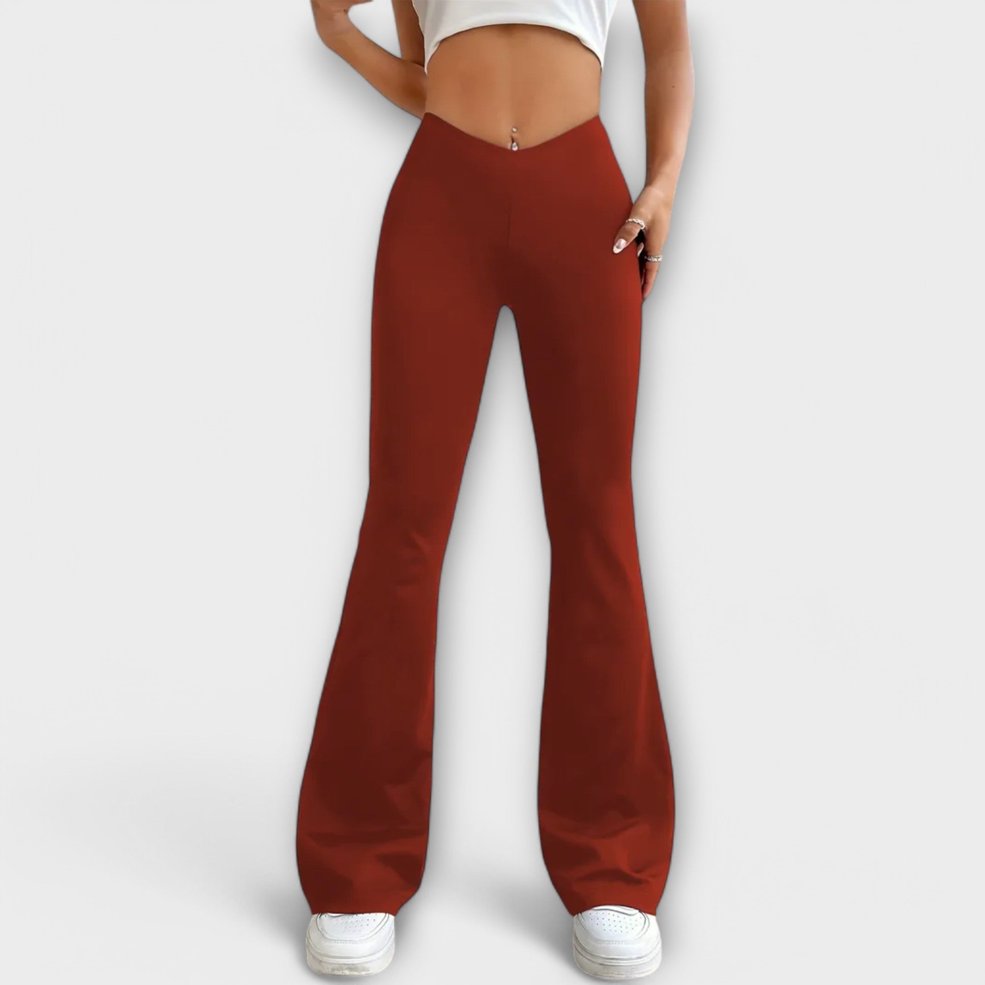 Victoria | Relaxed Trousers with Flared Leg