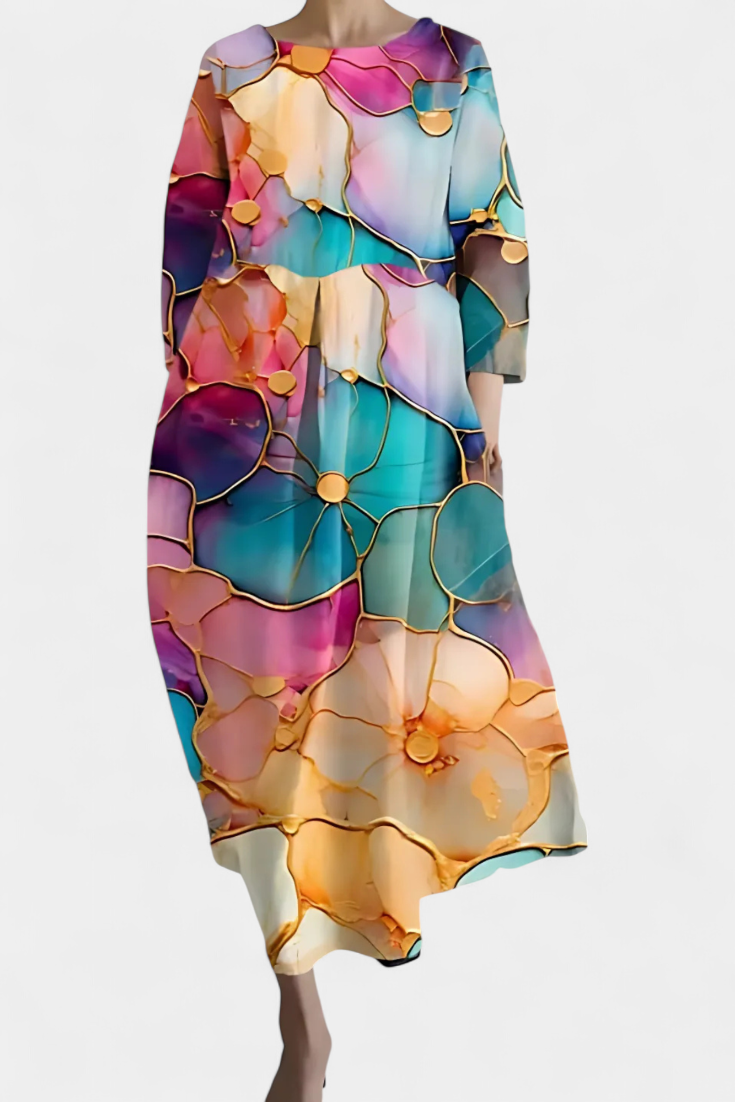 Victoria | Comfortable V-neck Dress