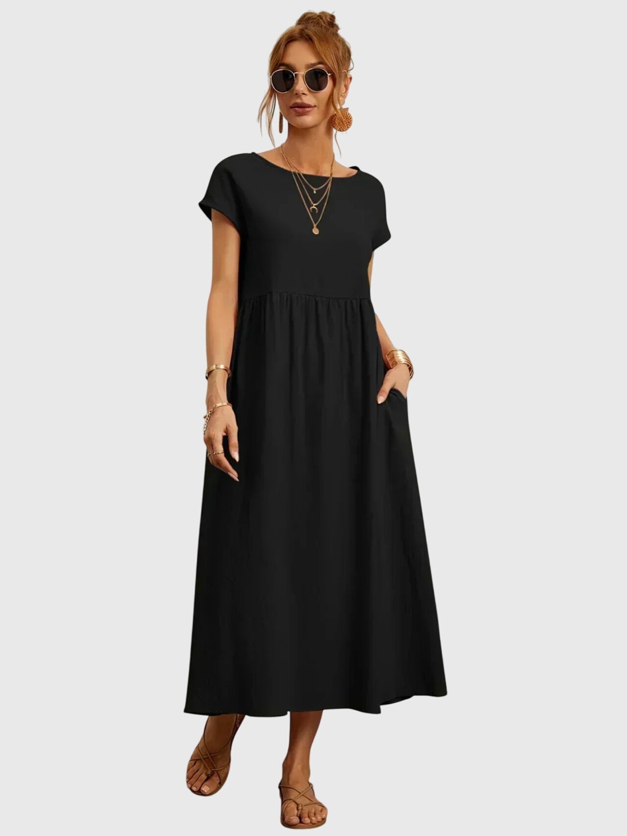 Victoria | Casual Pocket Dress