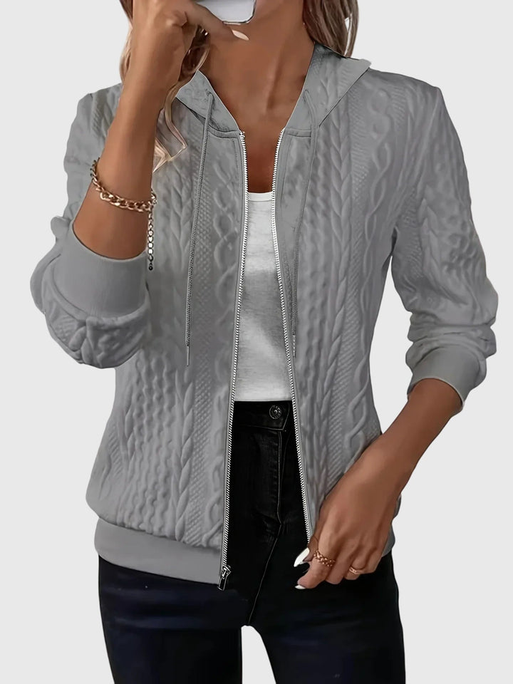 Victoria | Hoodie with Zip