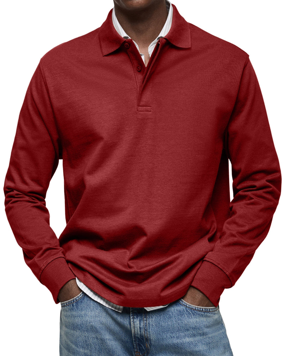 Victoria | Luxury Polo with Long Sleeves