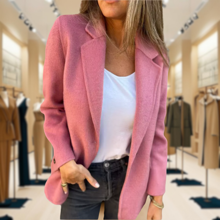 Victoria | Casual Woolen Blazer