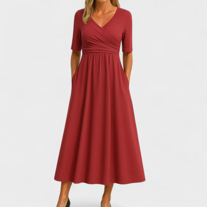 Victoria | Elegant Midi Dress