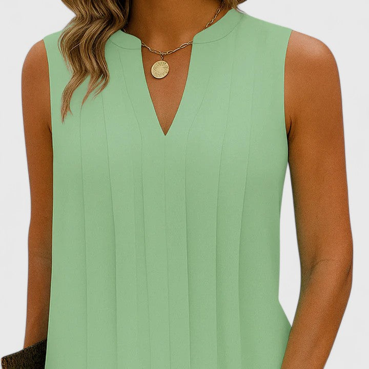 Victoria | Elegant Flattering Dress with V-Neck