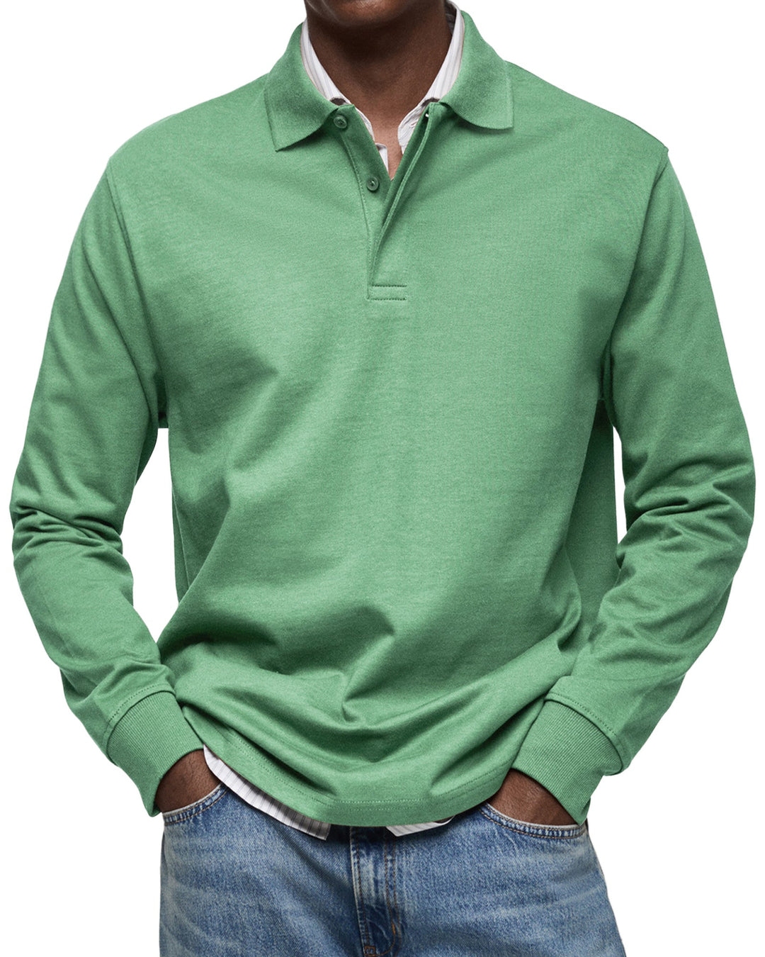Victoria | Luxury Polo with Long Sleeves