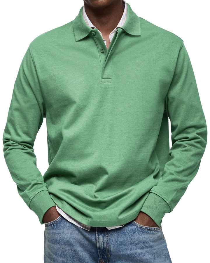 Victoria | Luxury Polo with Long Sleeves