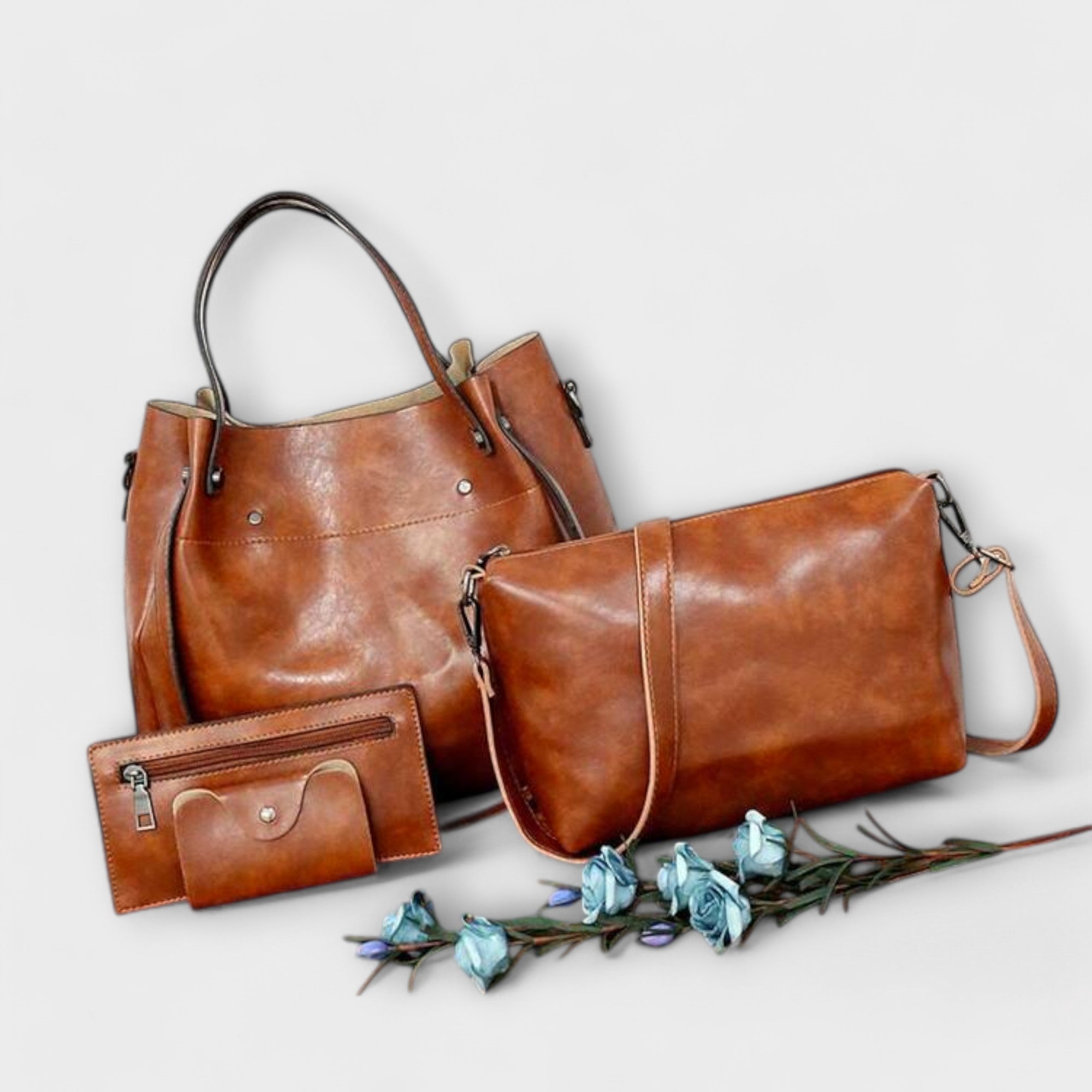 Victoria | 4-Piece Vintage Bag Set