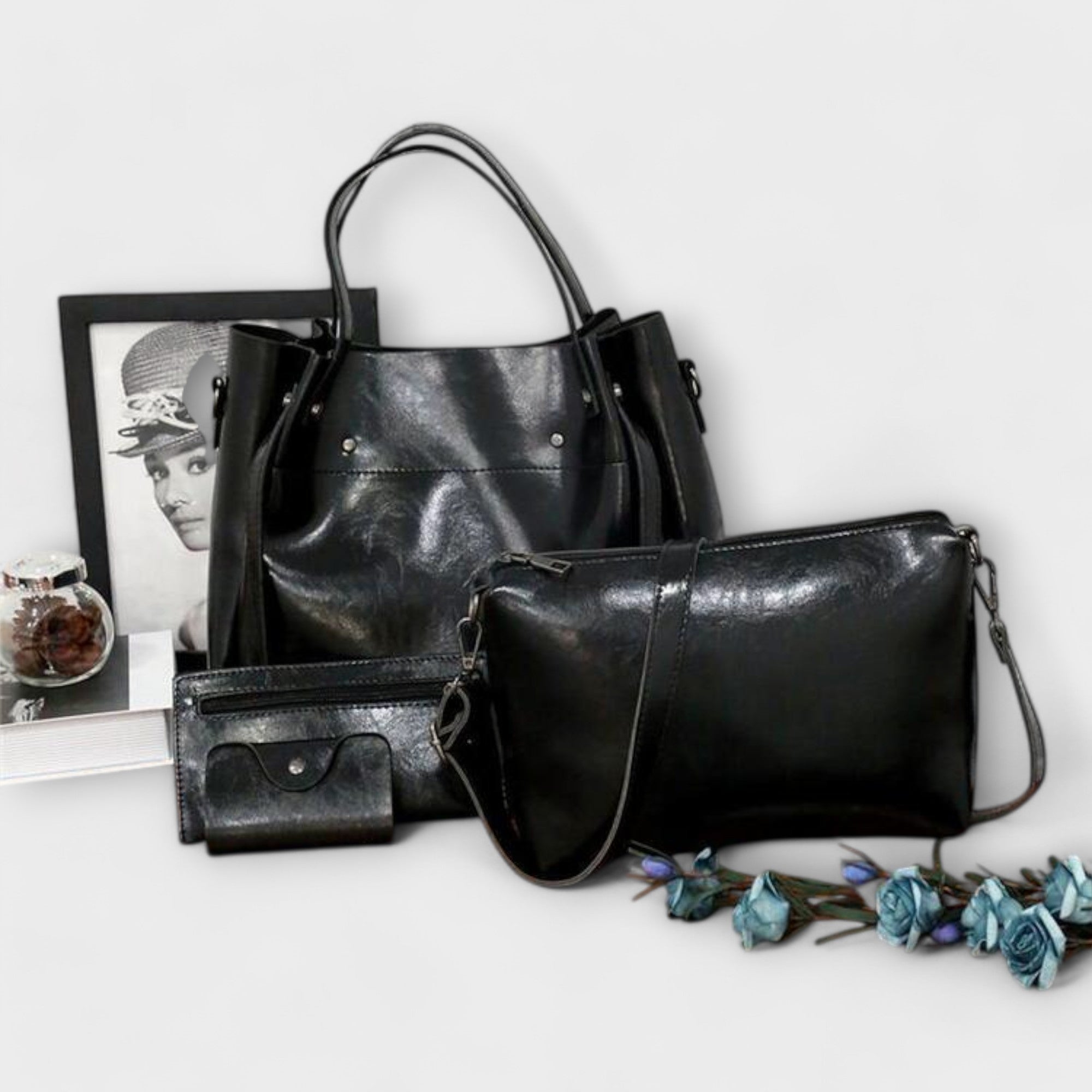 Victoria | 4-Piece Vintage Bag Set