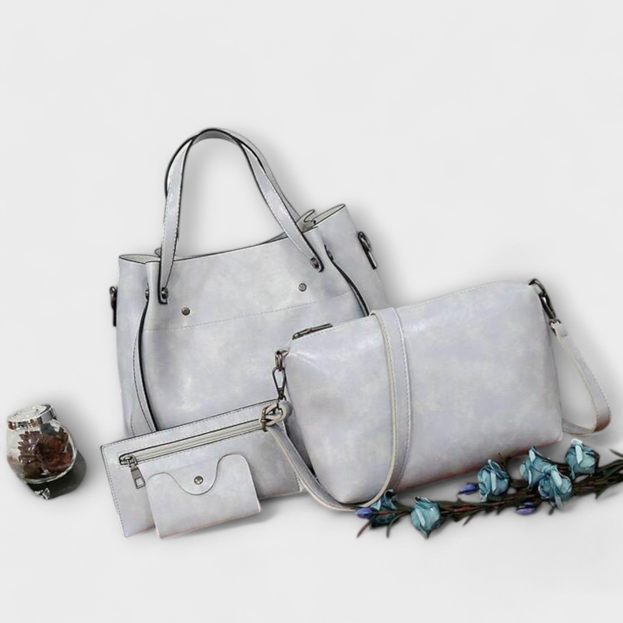 Victoria | 4-Piece Vintage Bag Set