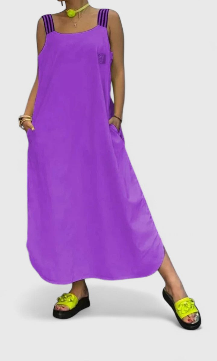 Victoria | Elegant Suspender Dress