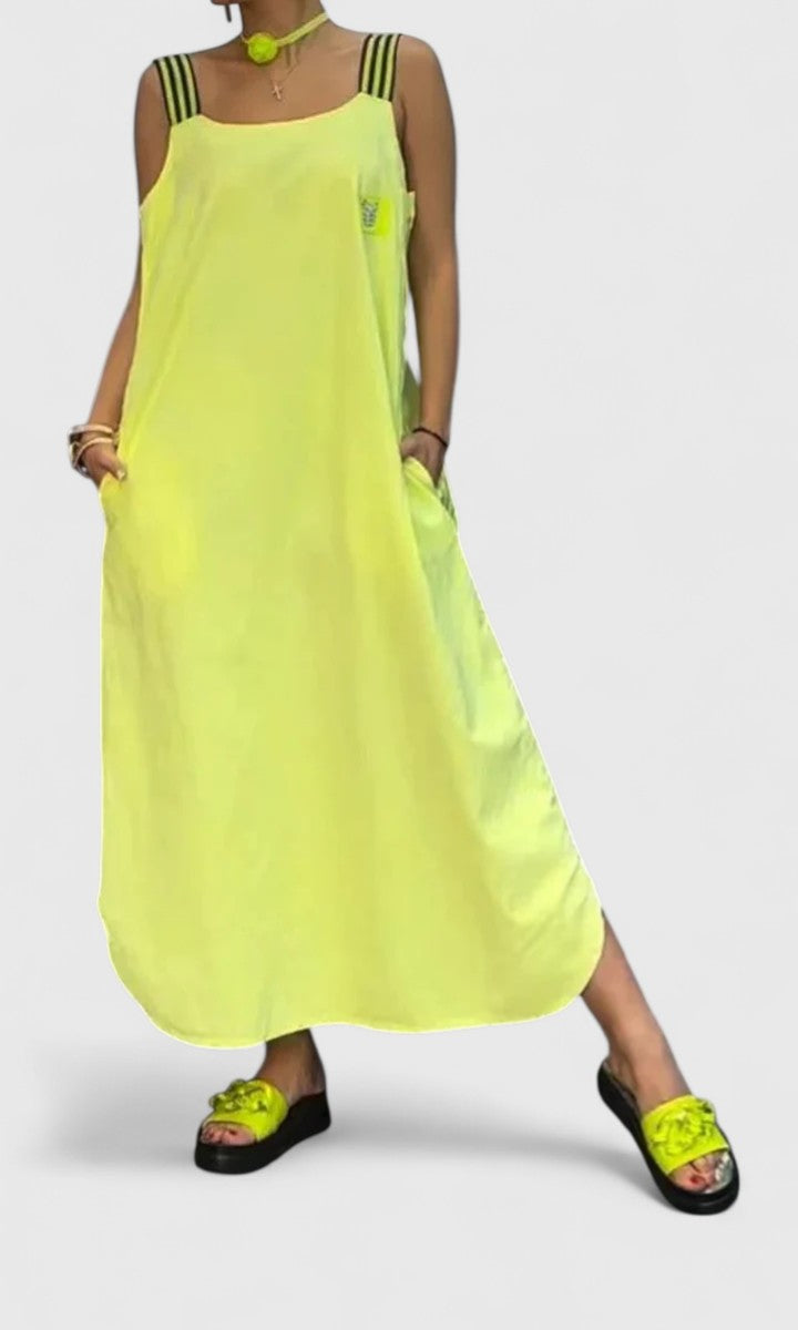 Victoria | Elegant Suspender Dress