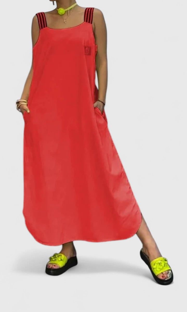 Victoria | Elegant Suspender Dress