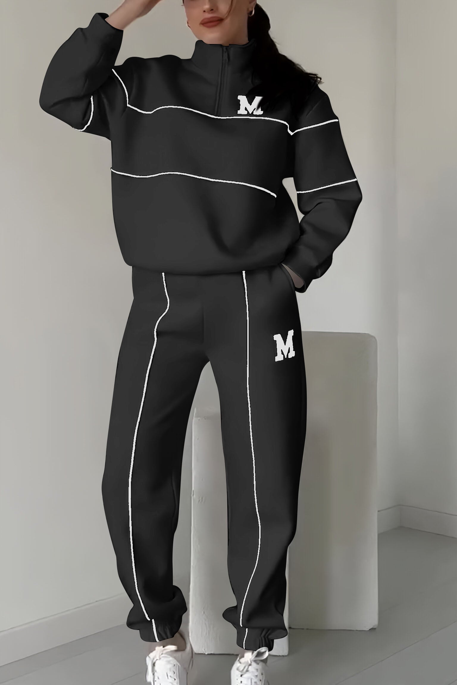 Victoria | Comfortable Sweater and Trousers Set