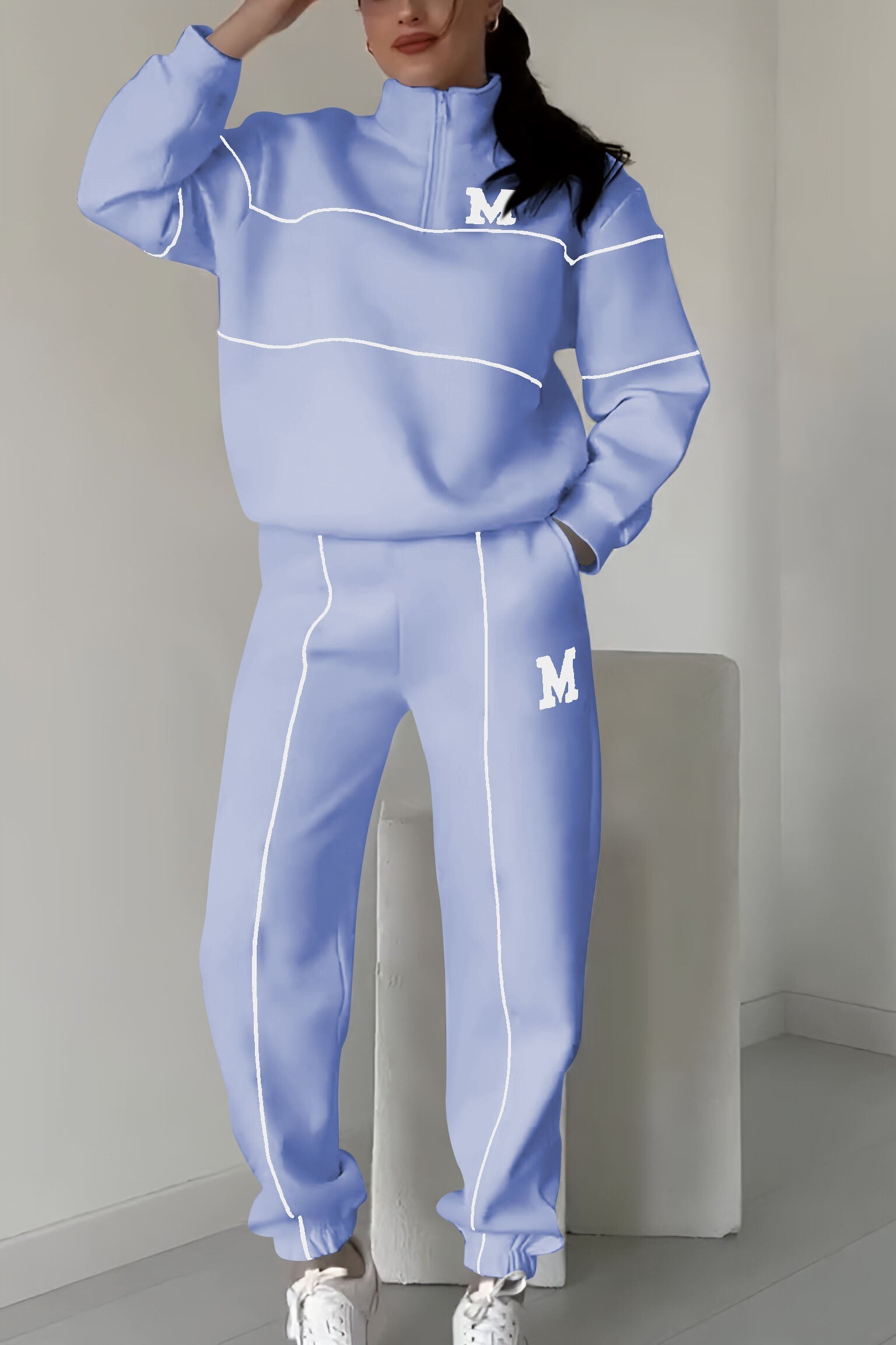 Victoria | Comfortable Sweater and Trousers Set