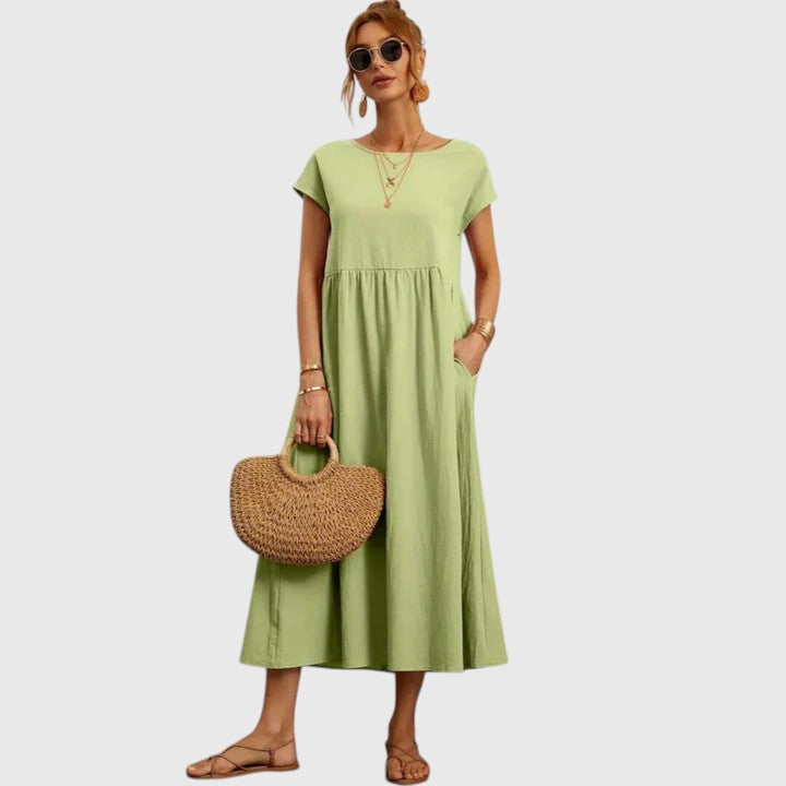 Victoria | Comfortable Midi Dress