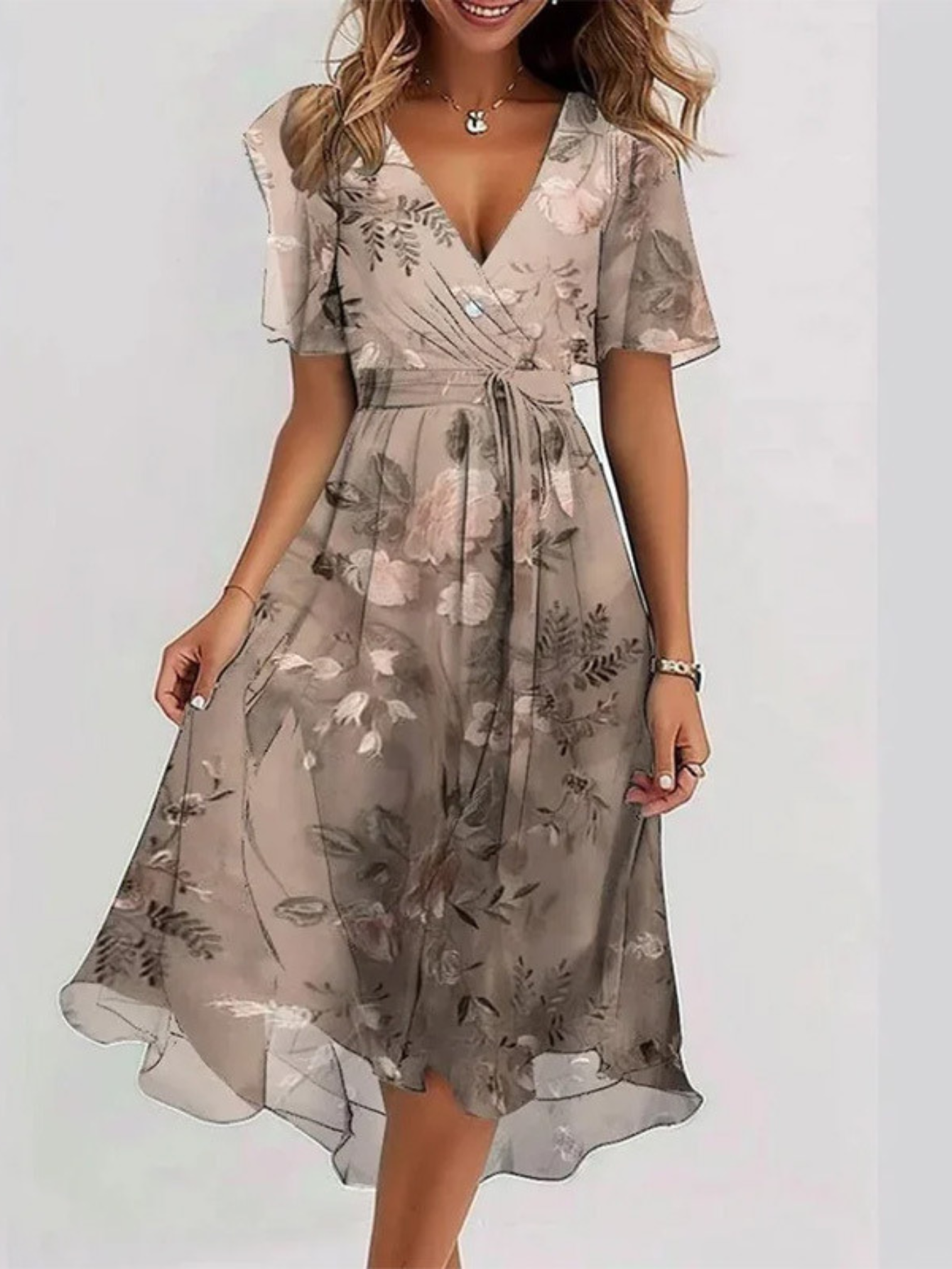 Victoria | Summer Dress With Belly Cover