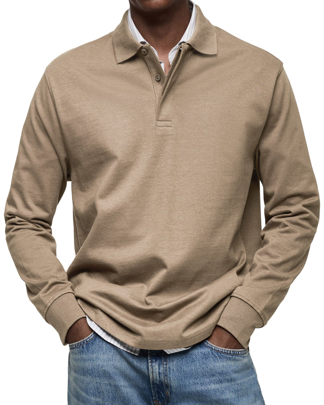 Victoria | Luxury Polo with Long Sleeves