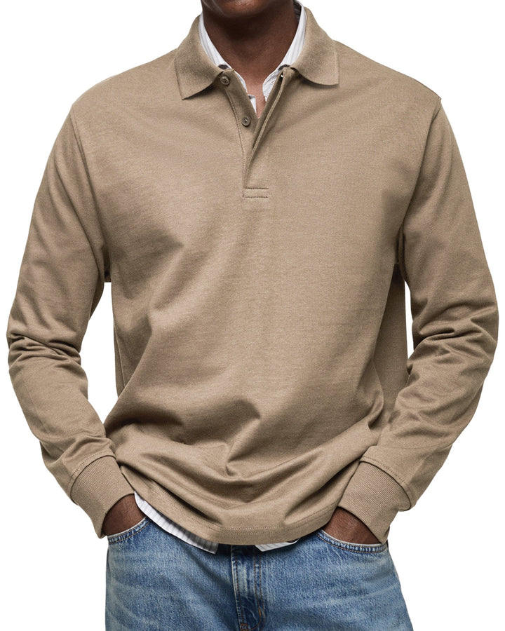 Victoria | Luxury Polo with Long Sleeves