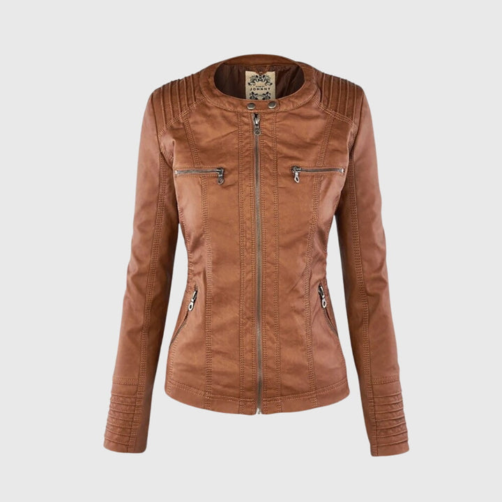 Victoria | The stylish and unique leather jacket