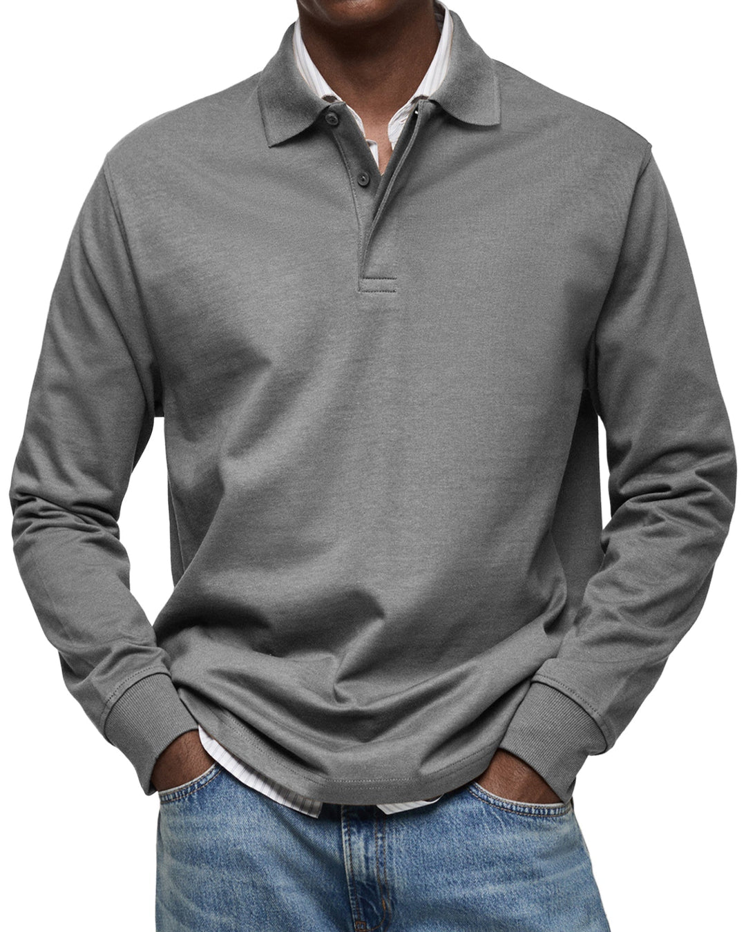 Victoria | Luxury Polo with Long Sleeves