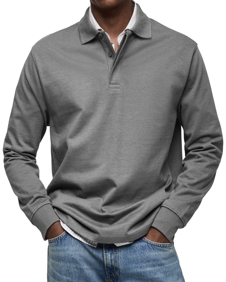 Victoria | Luxury Polo with Long Sleeves