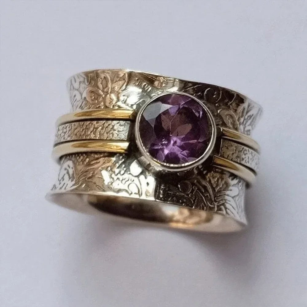 Victoria | Bague de méditation en cristal de Bohème