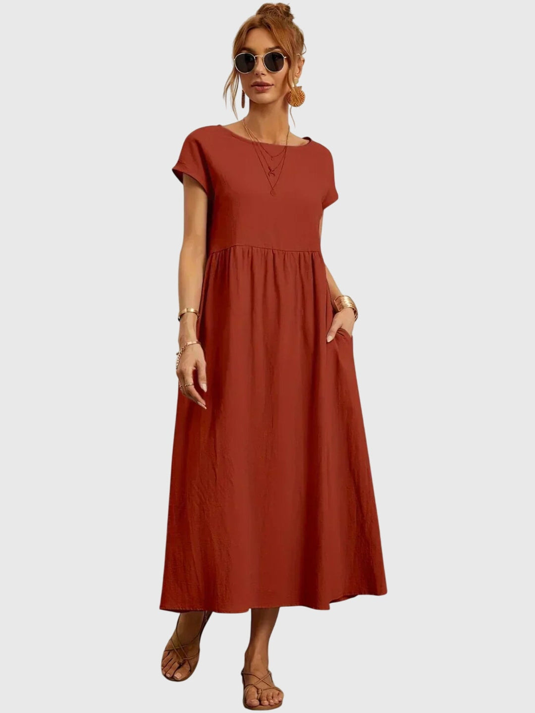 Victoria | Casual Pocket Dress