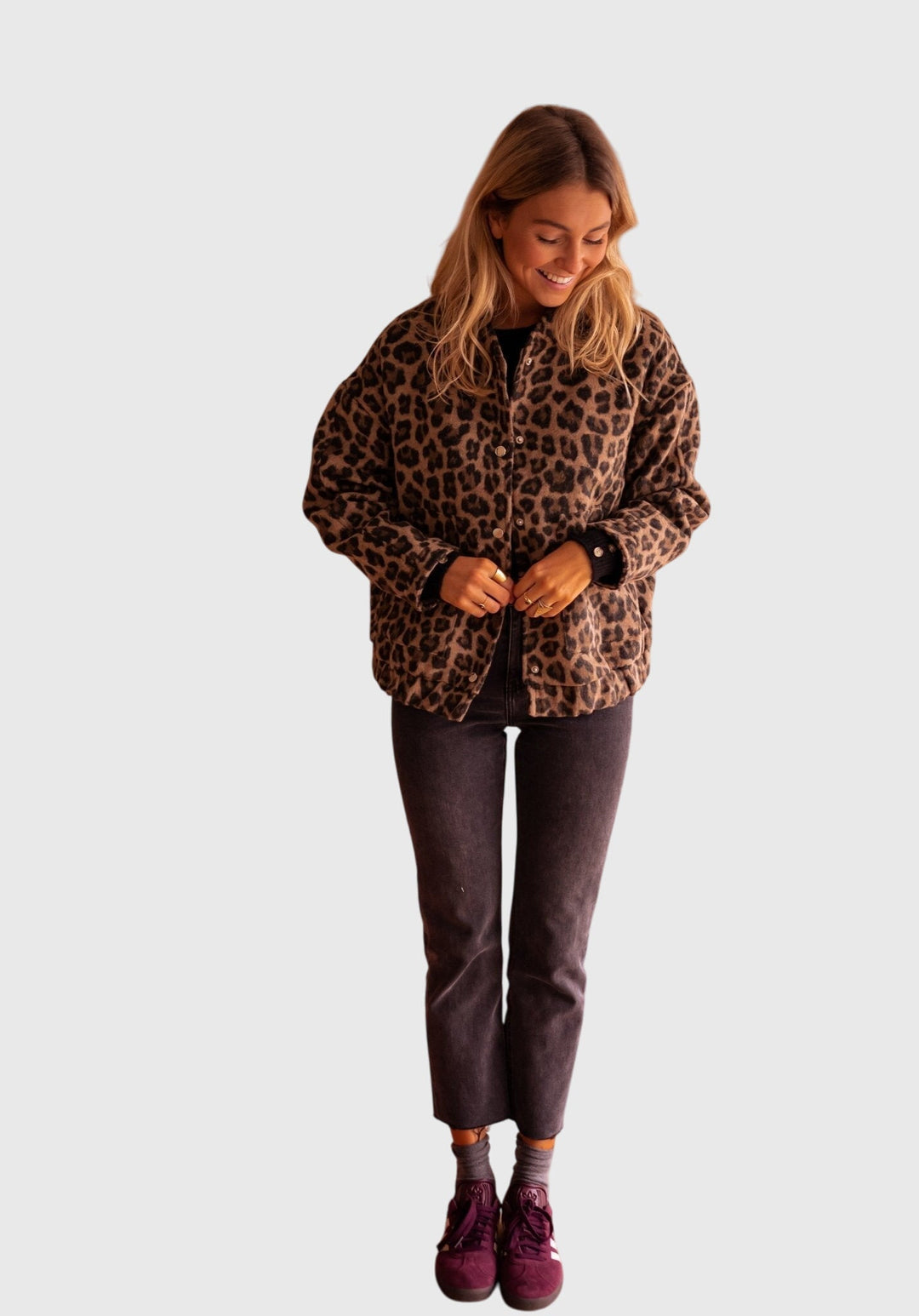 Victoria | Stylish Leopard Print Jacket