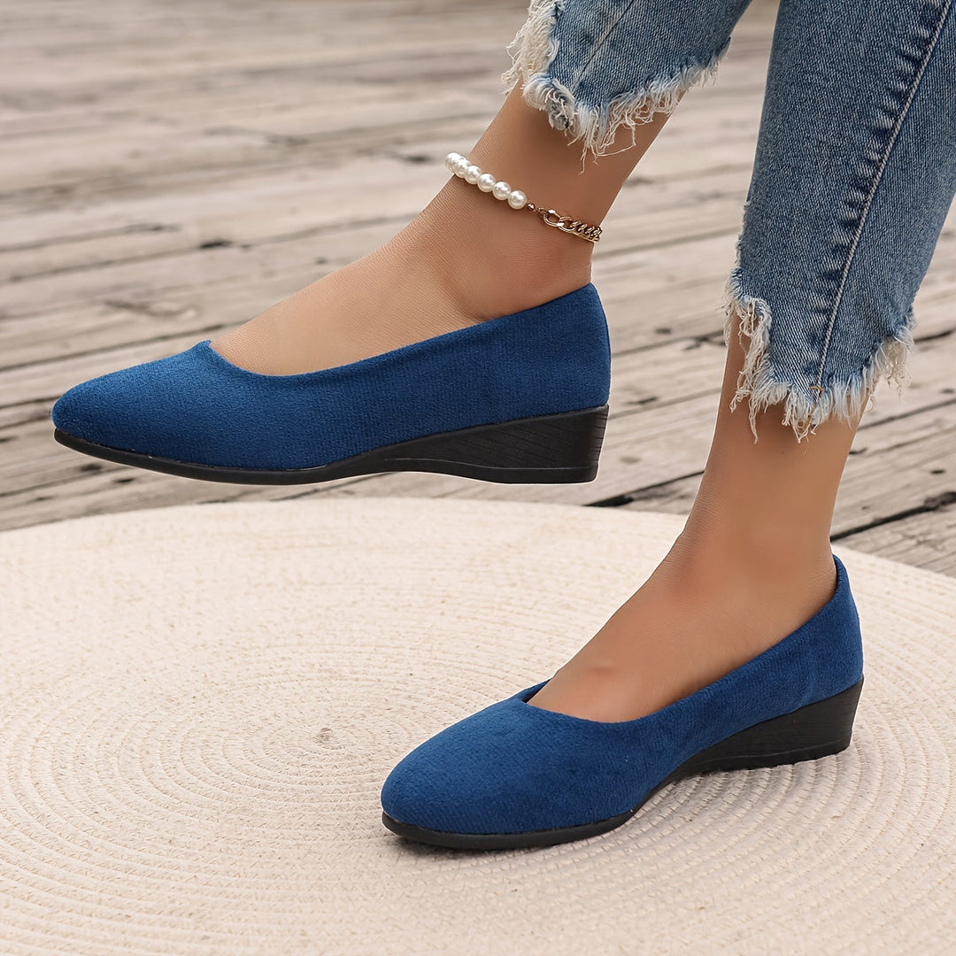 Victoria | Comfortable Ballerinas with Wedge Heel