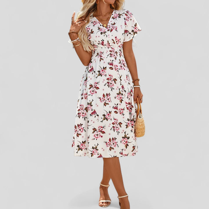 Victoria | Comfortable Summer Midi Dress