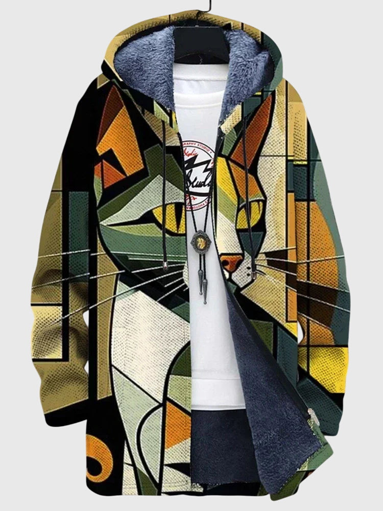 Victoria | Jacket with artistic print