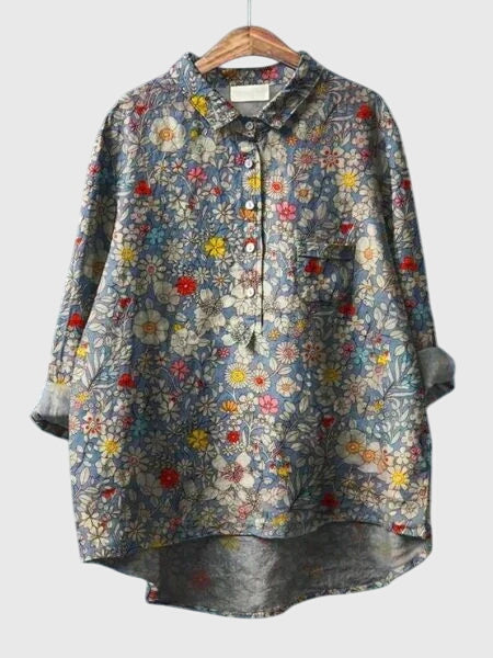 Victoria | Floral Print Blouse