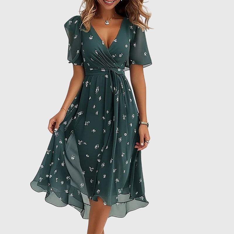 Victoria | Chic Midi Dress