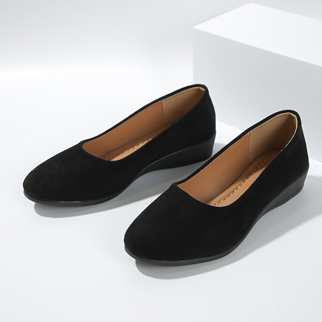Victoria | Comfortable Ballerinas with Wedge Heel