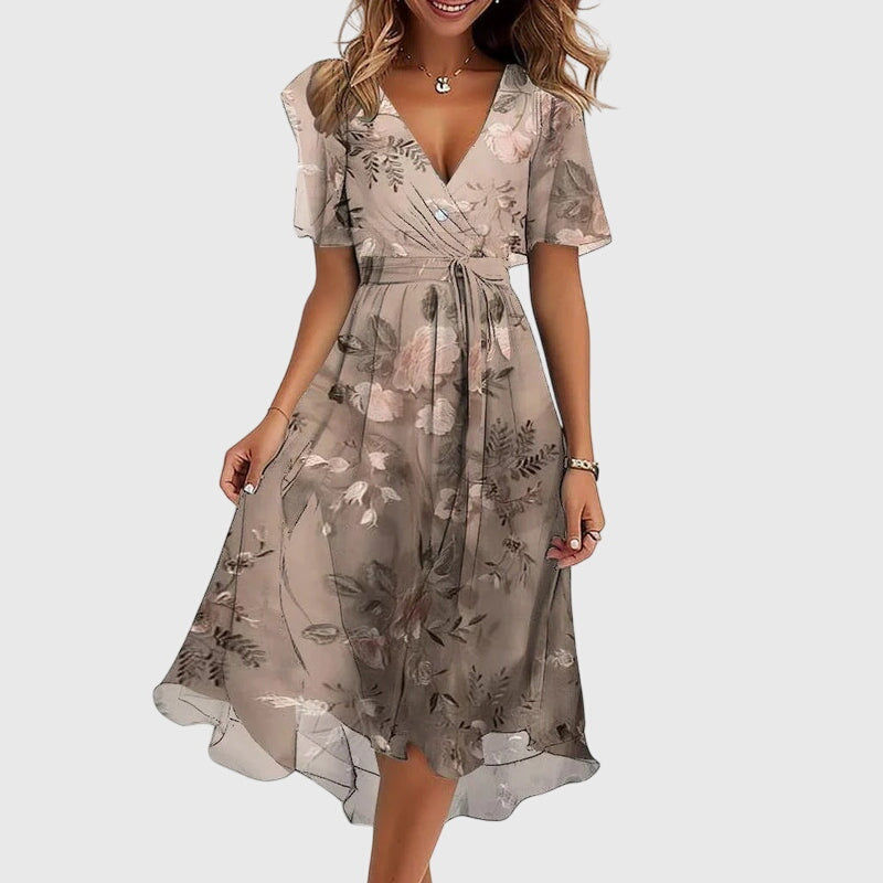 Victoria | Chic Midi Dress