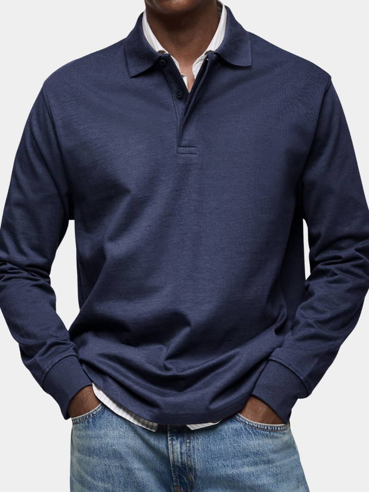 Victoria | Luxury Polo with Long Sleeves