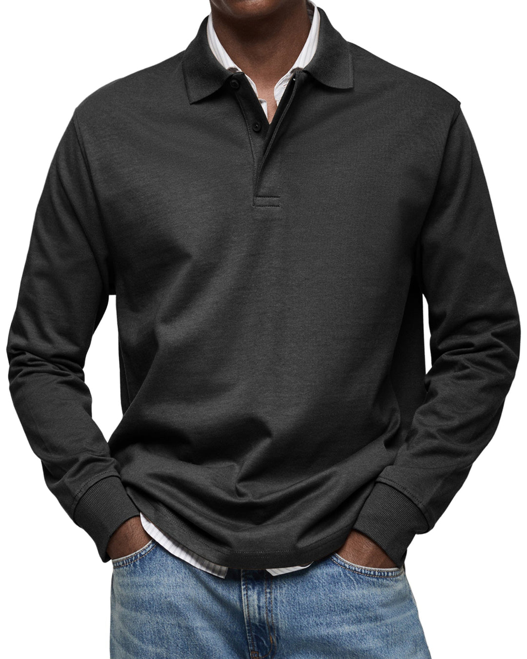 Victoria | Luxury Polo with Long Sleeves