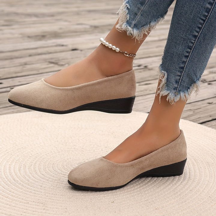 Victoria | Comfortable Ballerinas with Wedge Heel