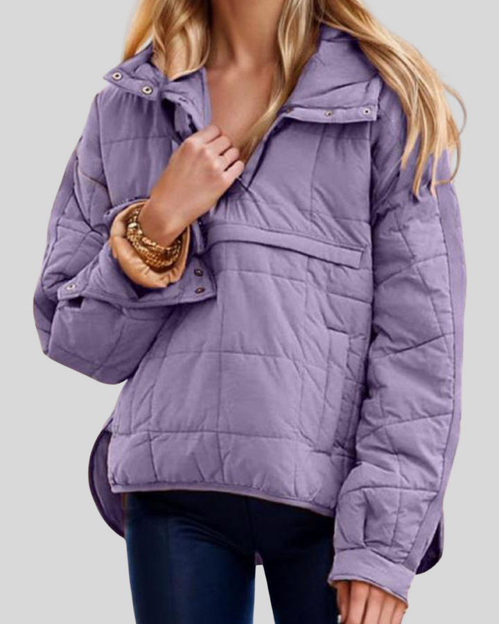 Victoria | Oversized Hooded Pullover Jacket