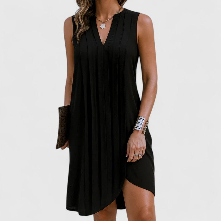 Victoria | Elegant Flattering Dress with V-Neck