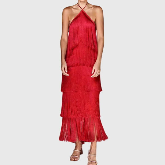 Victoria | Tassel Dress