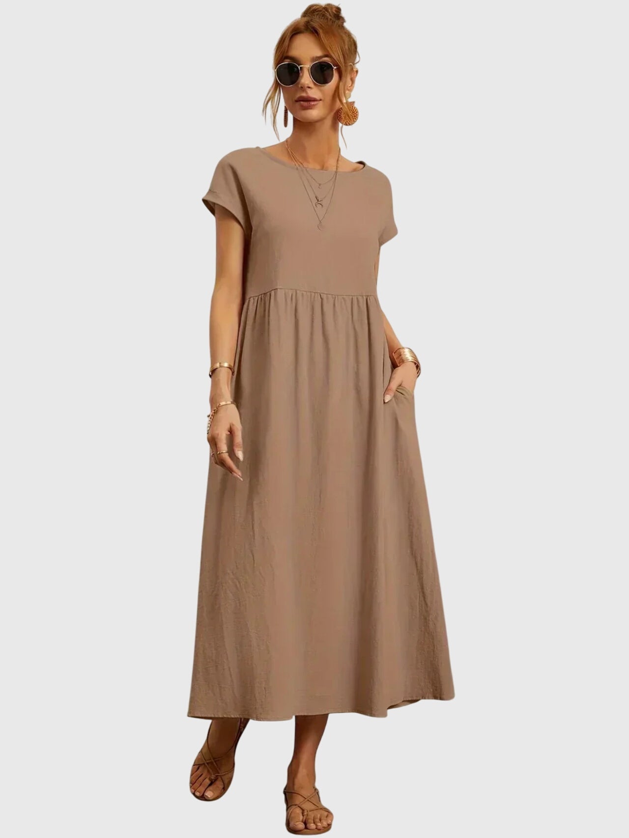 Victoria | Casual Pocket Dress