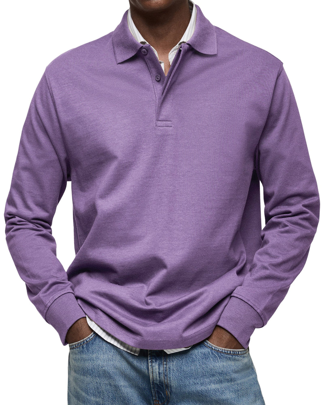 Victoria | Luxury Polo with Long Sleeves