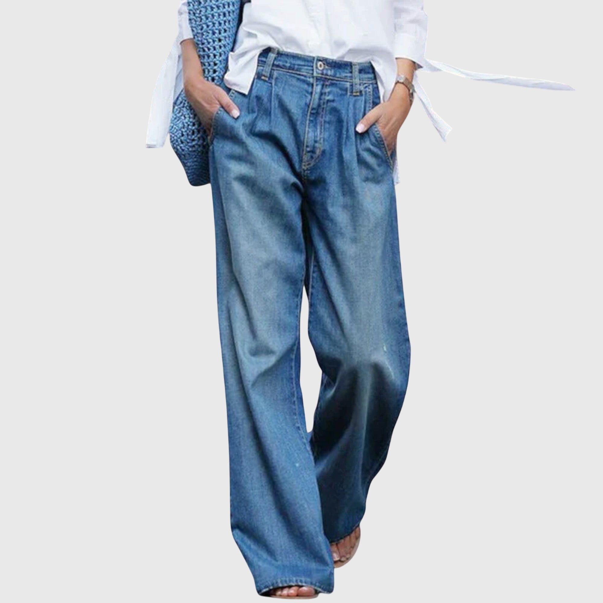 Victoria | High-Quality Jeans with Wide Legs