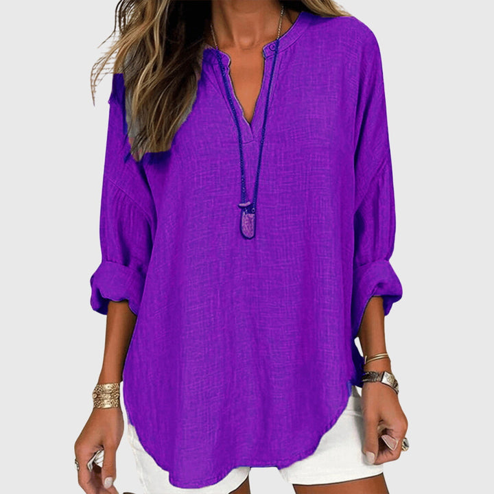 Victoria | Flowing Elegant Beach Shirt